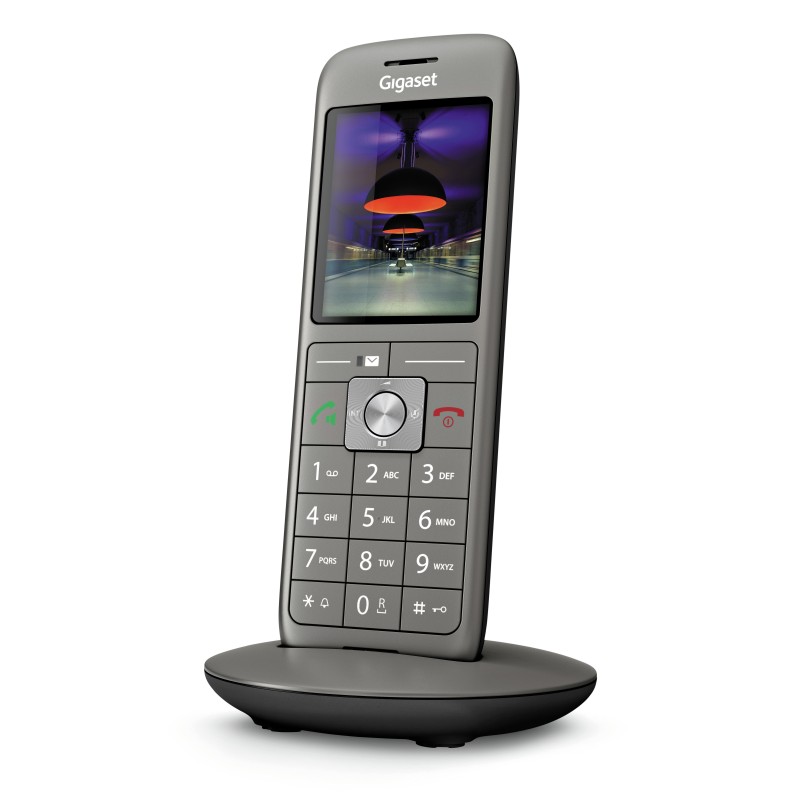 Gigaset CL660HX Universal Mobilteil DECT/-CAT-iq fähig Nero/anthrazit